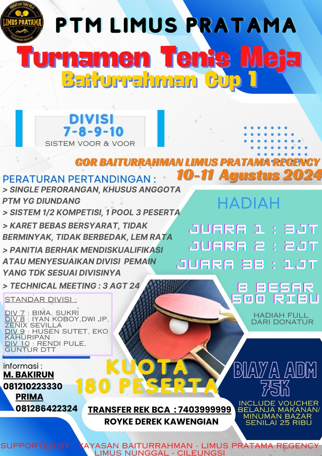 BAITURRAHMAN CUP 1